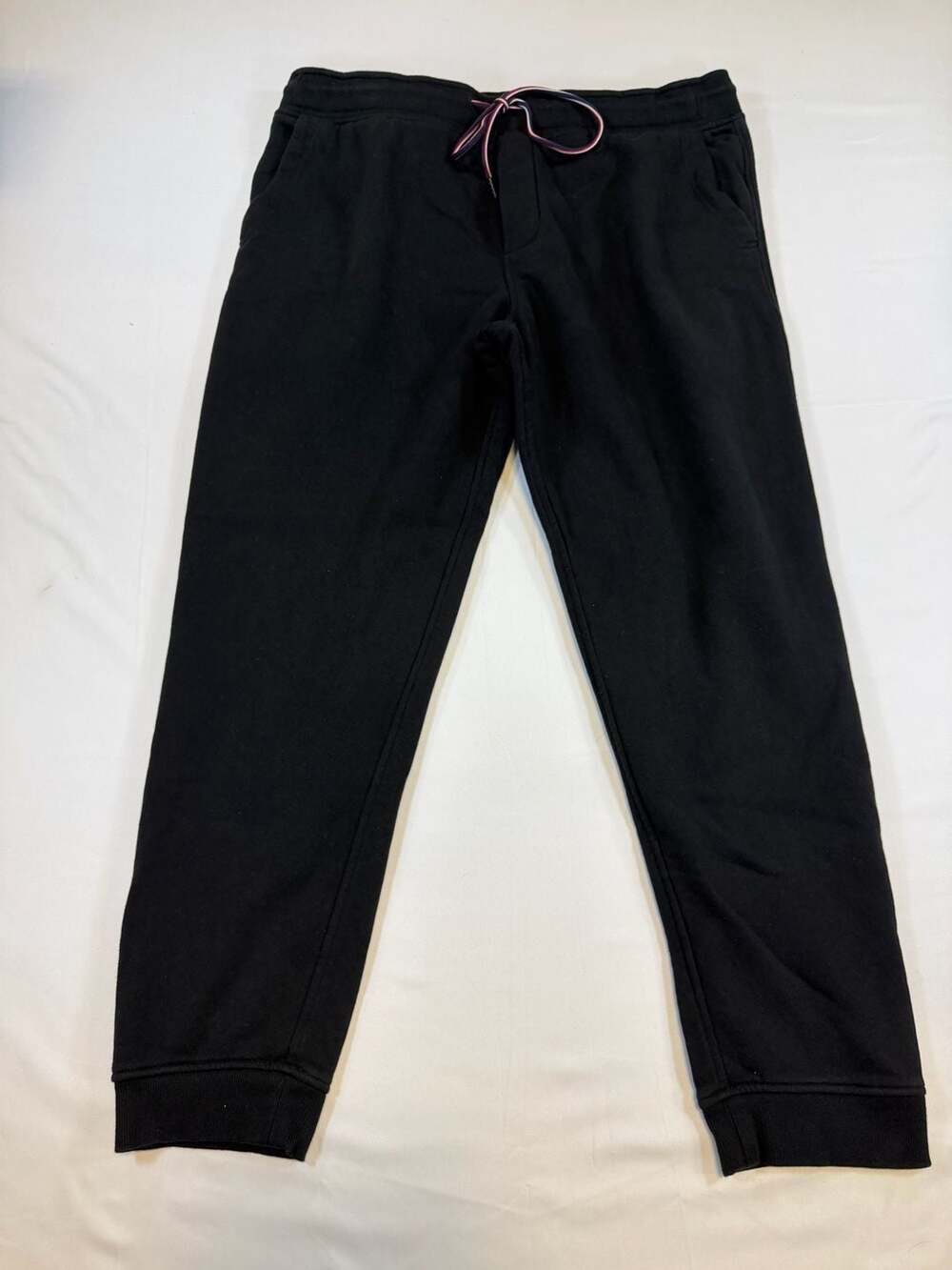 Tommy Hilfiger Red White Blue Trim Jogger Sweatpants